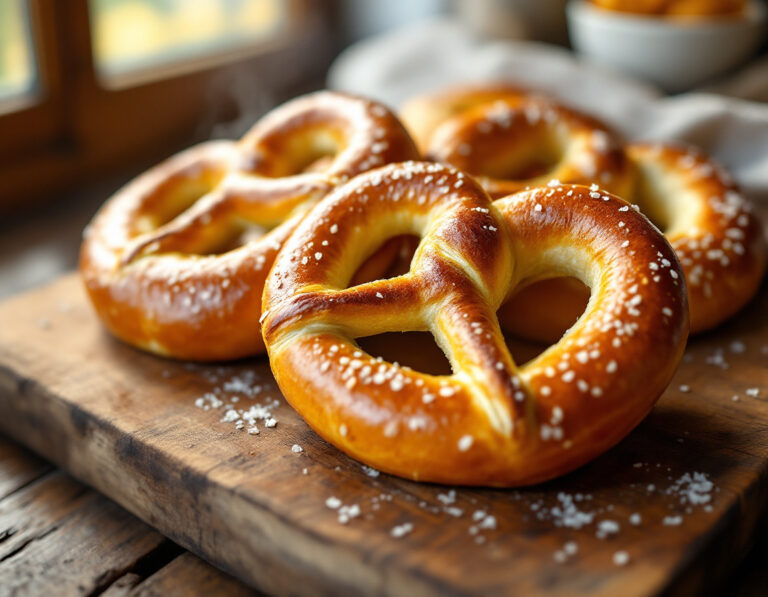 Receta Auténtica de Pretzel – Pretzels Americanos Blandos