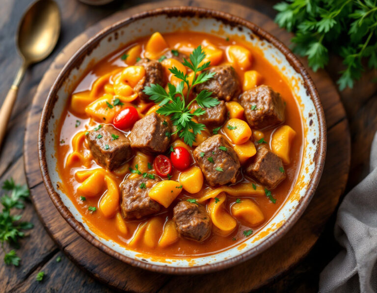 Goulash a la Crema – Clásico Suizo
