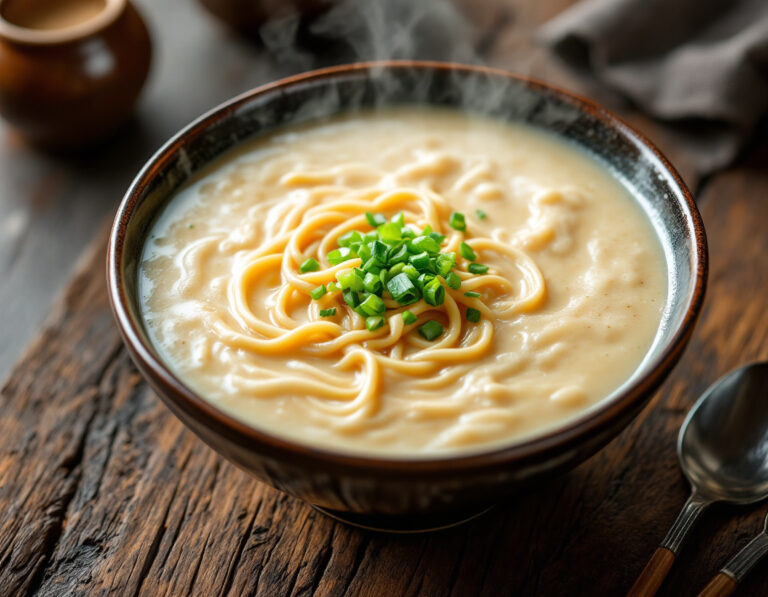Caldo de Ramen Auténtico – Caldo Tonkotsu Perfecto