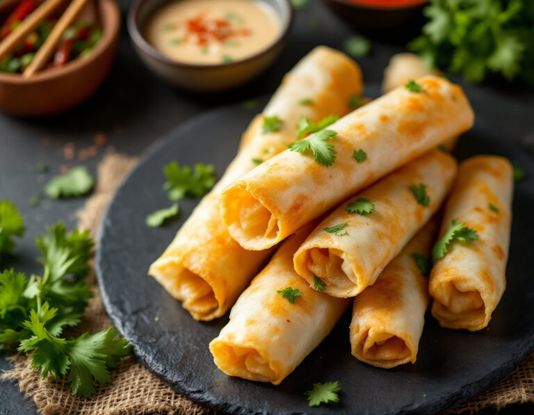Rollitos de Papel de Arroz – Receta Auténtica China