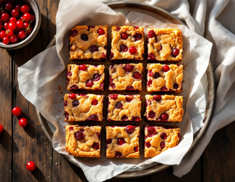 Redcurrant Bar Recipe – Austrian Pastry Classic