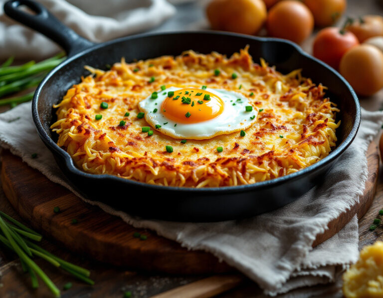 Rösti – Tortita Suiza de Patatas Crujiente