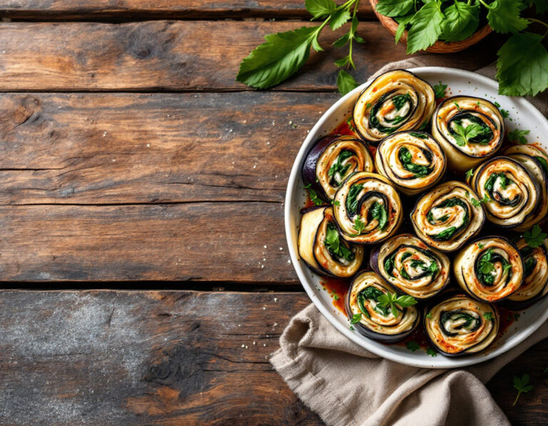Rollatini – Rollitos Italianos de Berenjena