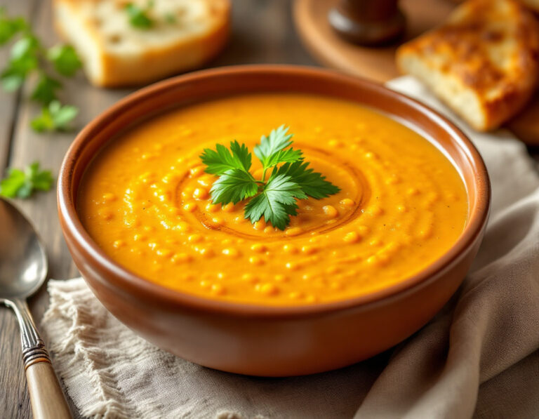 Sopa de Lentejas Rojas – Auténtica Mercimek Çorbası Turca