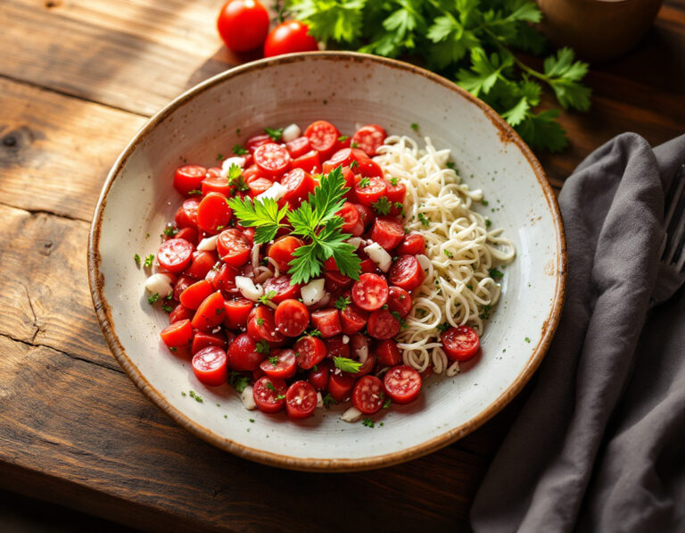 Ensalada Roja de Arenque – Receta Alemana Clásica