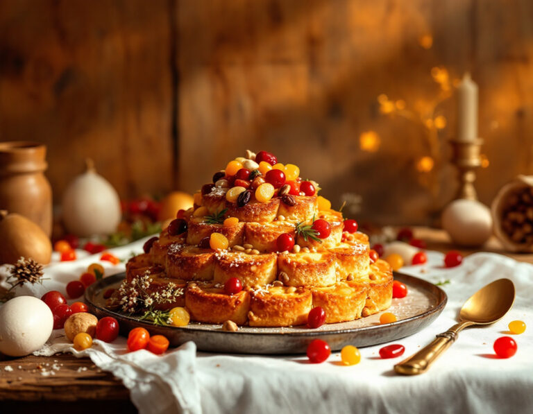 Receta de Paskha Rusa – Pirámide de Pascua Tradicional