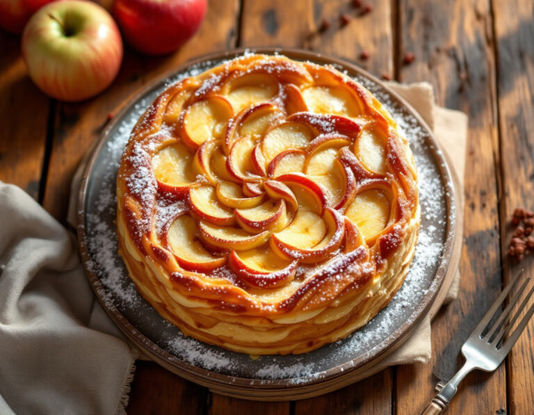 Receta de Tarta de Manzana Rusa – Sharlotka Clásica