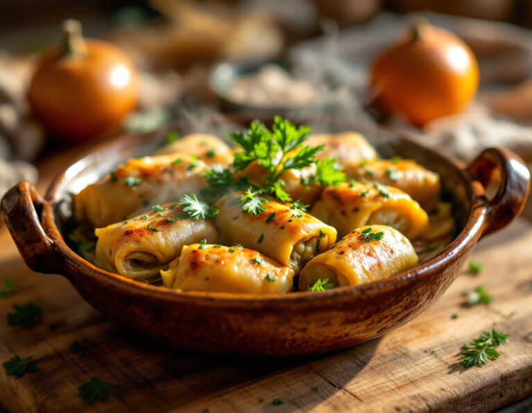 Receta Auténtica de Sarma – Rollitos de Chucrut Croatas