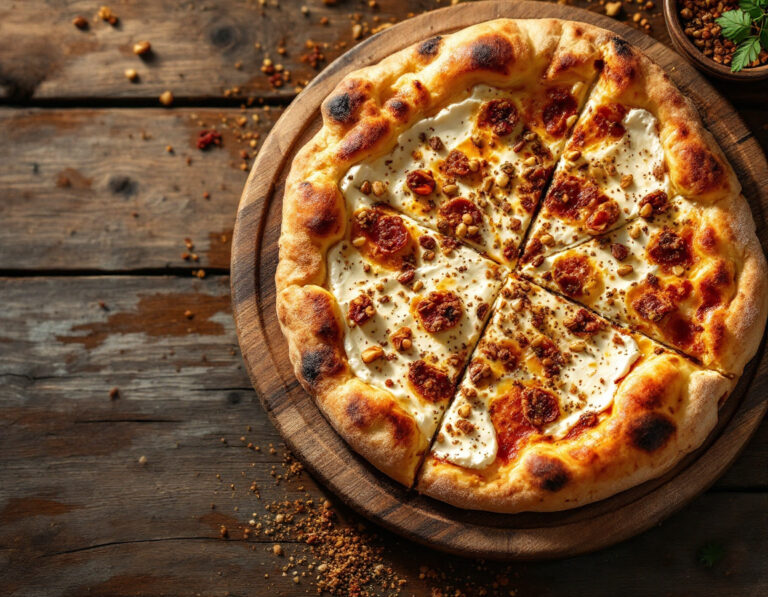 Receta Rápida de Flammkuchen Estilo Egipcio | 30 Min