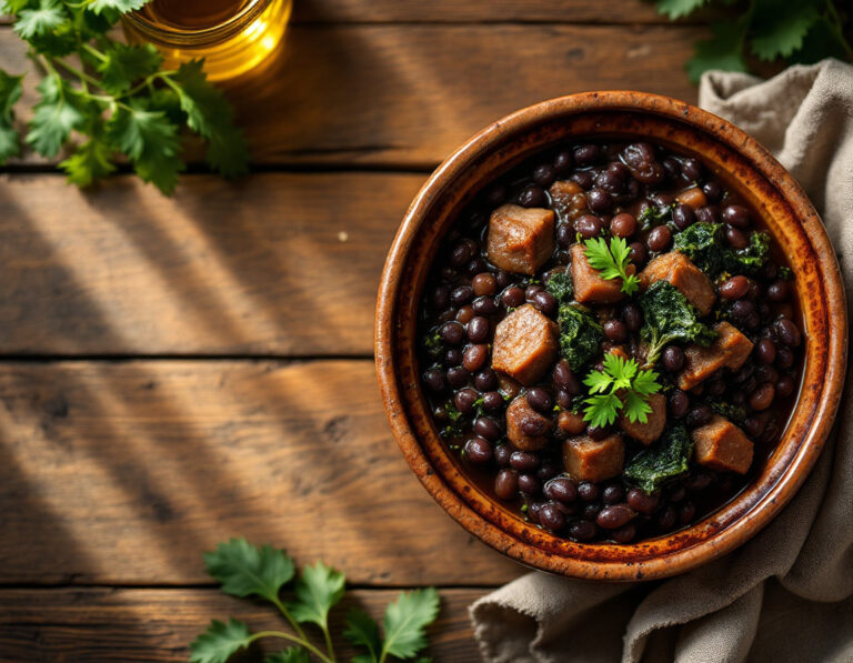 Receta de Frijoles Negros Brasileños – Feijoada Americana