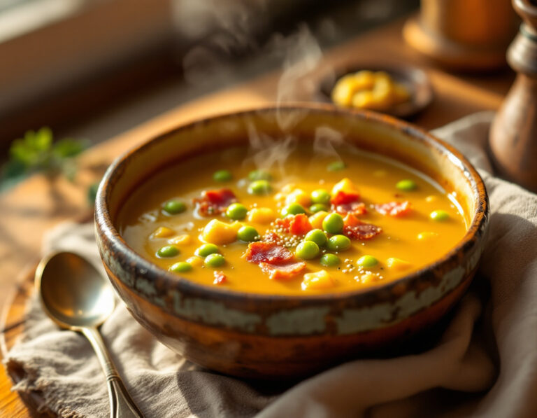 Receta de Sopa de Guisantes Sueca | Ärtsoppa clásica