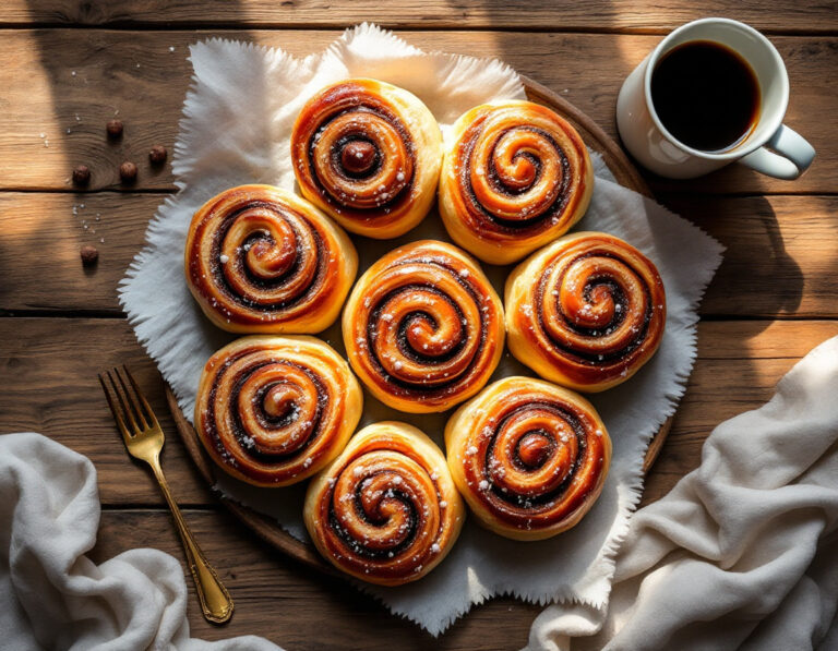 Receta de Rollitos de Canela Suecos – Kanelbullar Originales