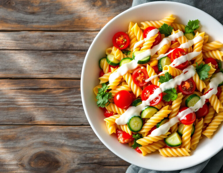 Ensalada de pasta sueca – Pastasallad como la de la abuela