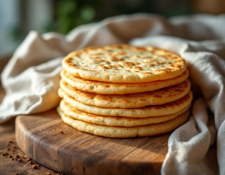 Receta de Pan Plano Sueco – Hacer Tunnbröd Casero