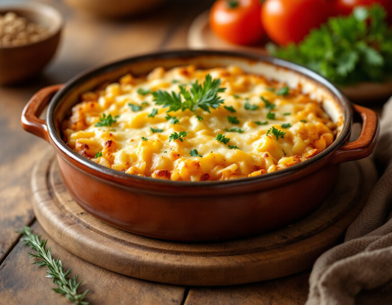 Gratinado Suizo de Chucrut – Tradicional y Reconfortante