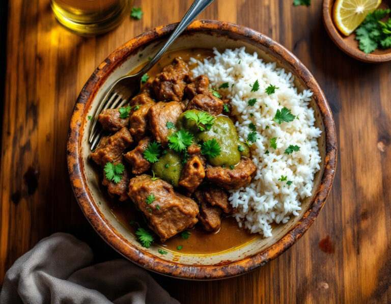 Seco de Cordero – Estofado Peruano de Cordero con Cilantro