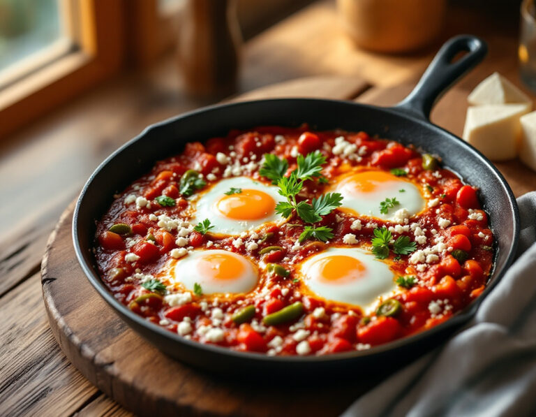 Shakshuka Turco – Receta Auténtica Estilo Menemen