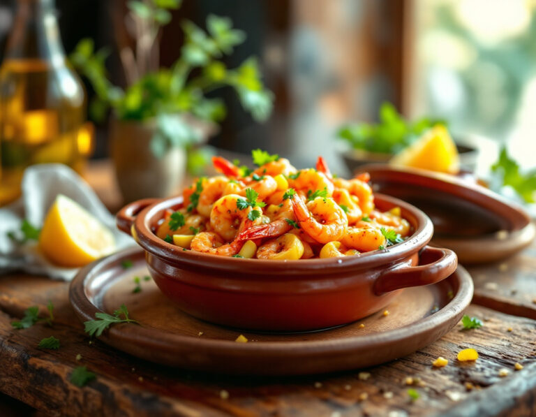 Gambas al Ajillo – Receta Clásica de Gambas en Salsa de Ajo