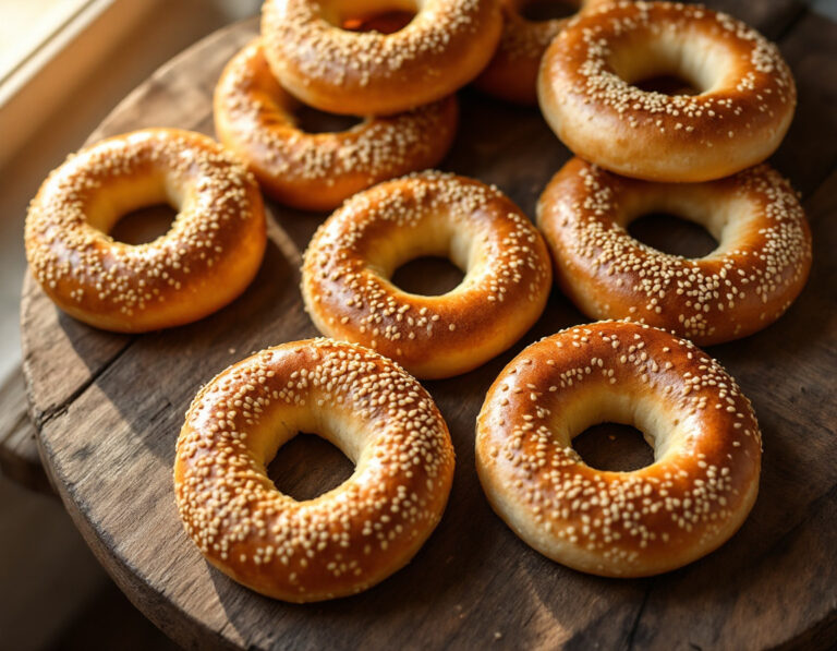 Receta de Simit – Cómo hacer roscas turcas de sésamo caseras