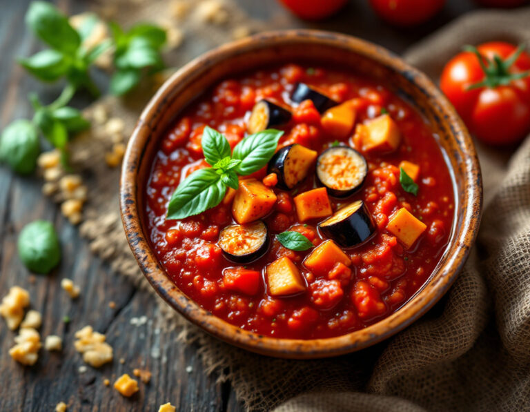 Salsa de Tomate Siciliana – Auténtica y Aromática