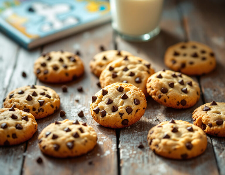 Las Galletas de Chocolate de Snoopy – Chocolate Chip Cookies Americanas