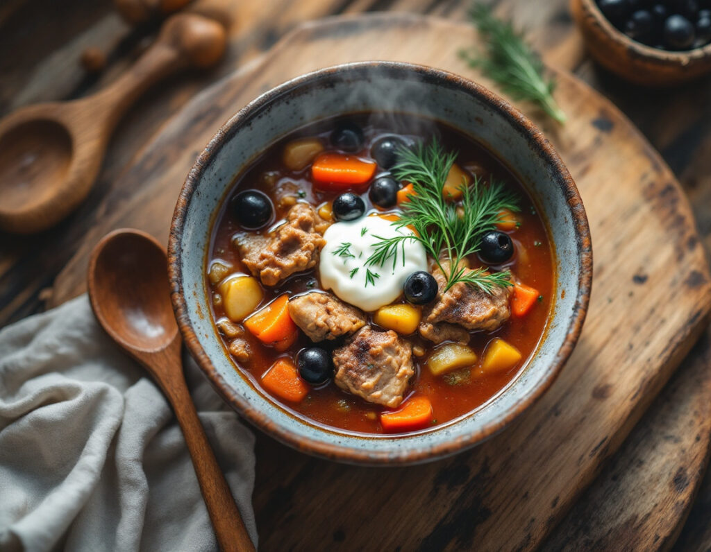 Solyanka Recipe – Classic Russian Meat Soup