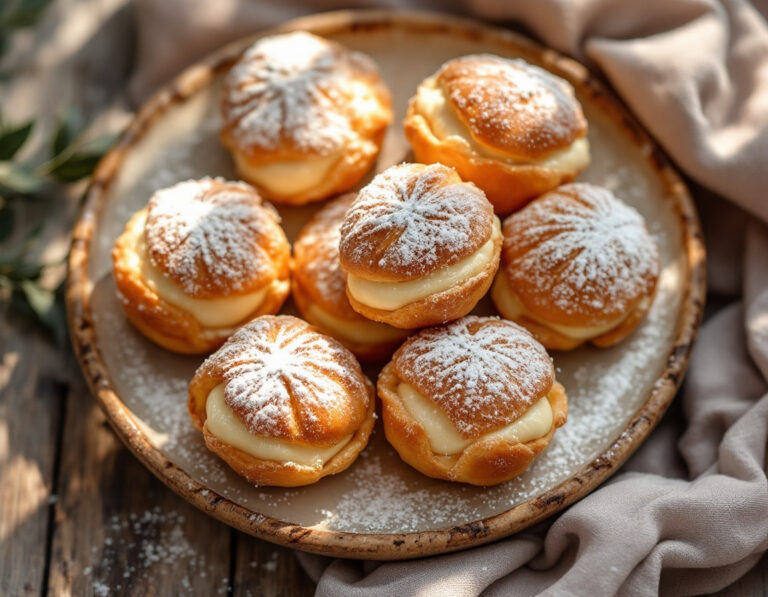 Receta de Viento de España – Postre Clásico de Hojaldre Choux