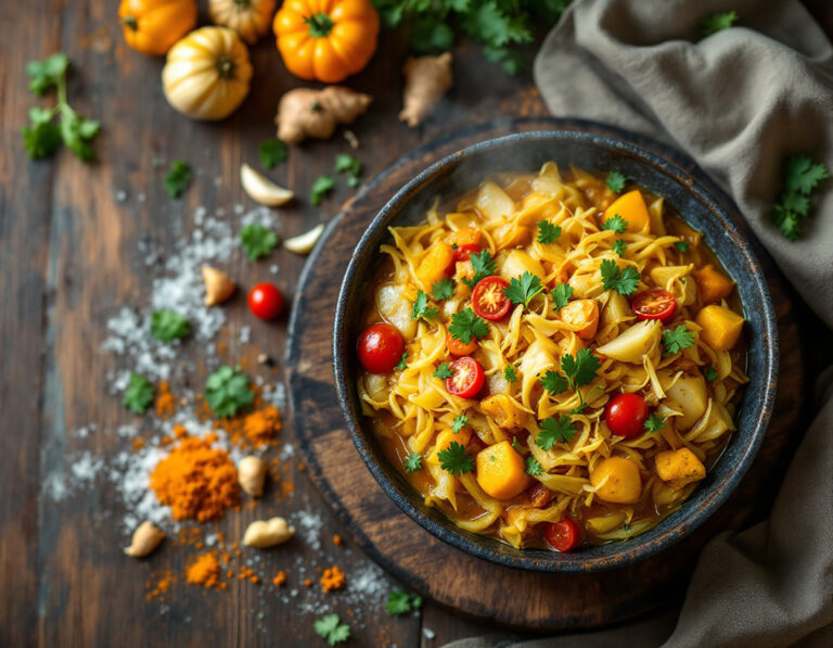 Curry de Col Puntiaguda: Auténtico Sabor Sirio