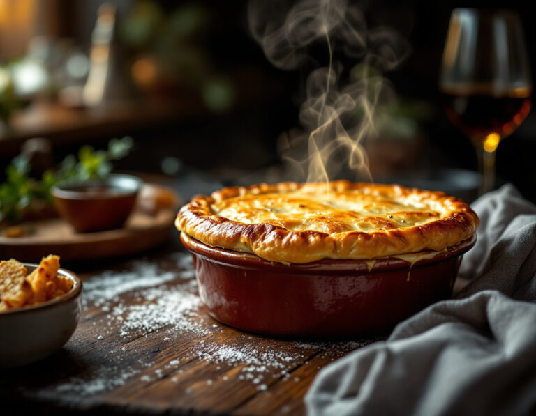 Receta de Steak and Kidney Pie – Pastel Tradicional Británico