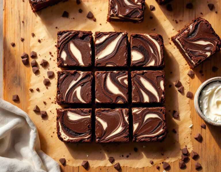 Brownies Stracciatella al Estilo de Amigas – Receta