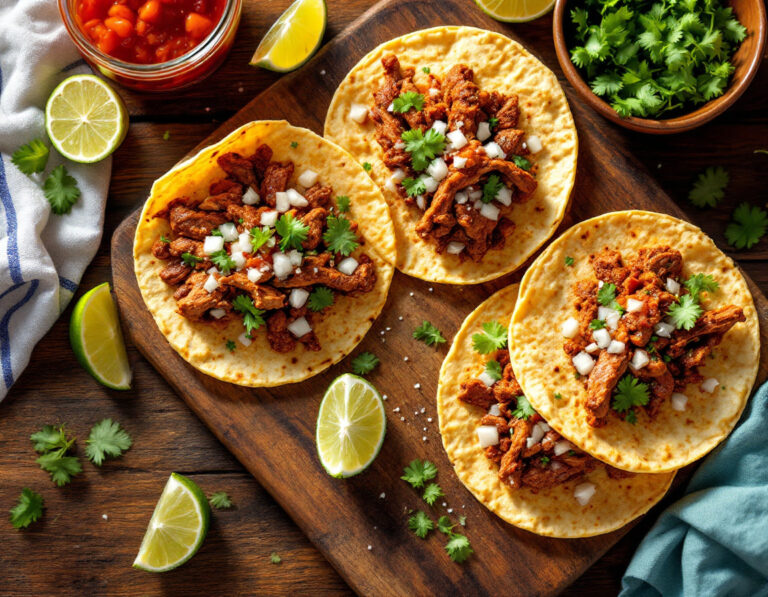 Receta Auténtica de Street Tacos – Cocina Callejera Mexicana