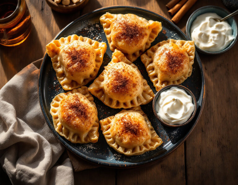 Receta de Empanadillas Dulces Rumanas – Colțunași cu Brânză