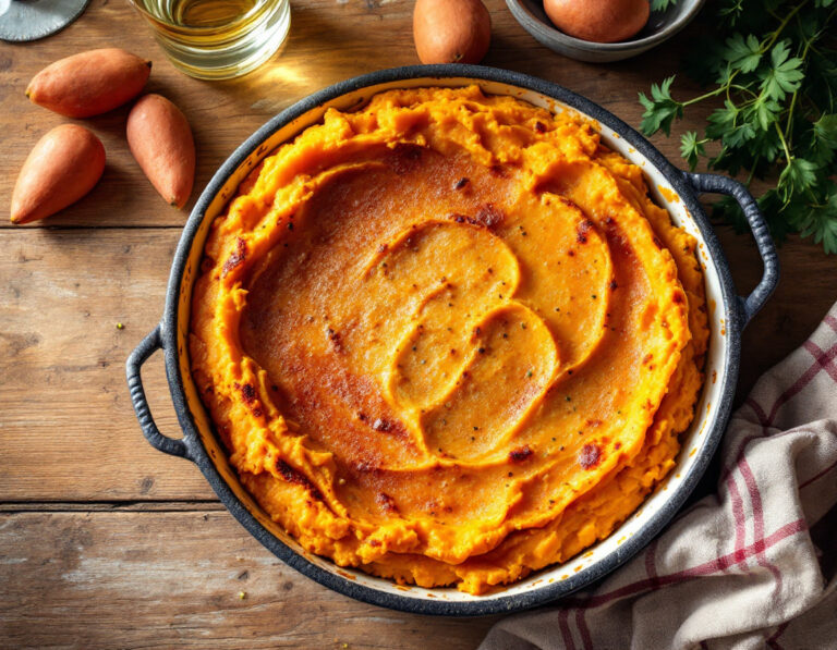 Gratinado de Puré de Boniato | Clásico Británico