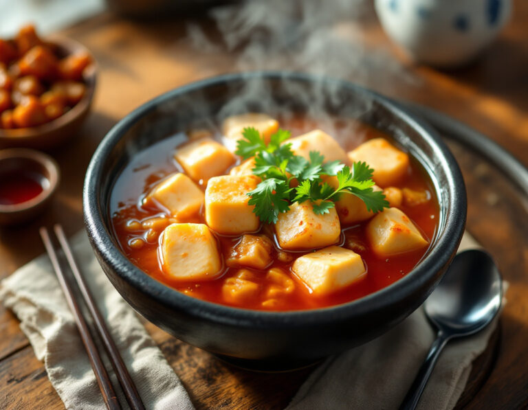 Receta de Sundubu Jjigae – Estofado Coreano de Tofu Sedoso