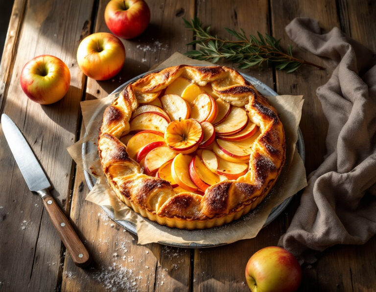 Tarte aux Pommes Clásica – Receta Francesa Original