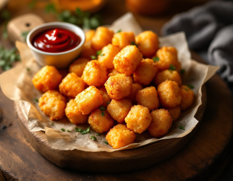 Receta de Tater Tots – Croquetas de Patata Crujientes