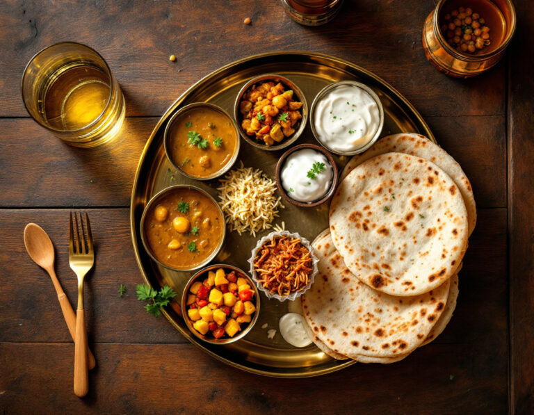 Receta Auténtica de Thali – El Gran Festín Indio Hecho en Casa