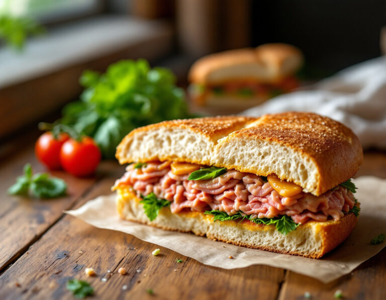 Receta de Tramezzino de Atún – Sándwich Italiano