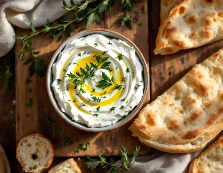 Receta de Crema de Queso de Oveja Turco – Cremosa y Sabrosa