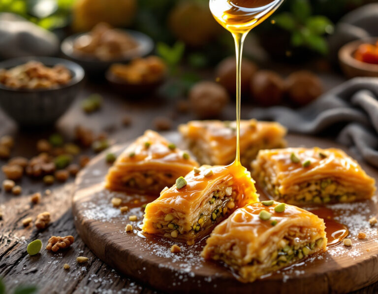 Baklava Turco – Receta Original con Frutos Secos y Almíbar