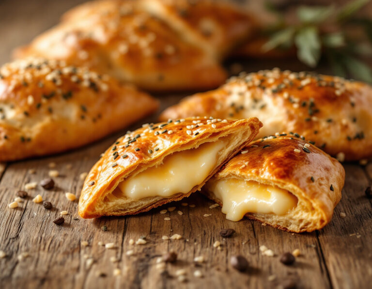 Receta de Bollería Turca – Poğaça con Queso y Perejil