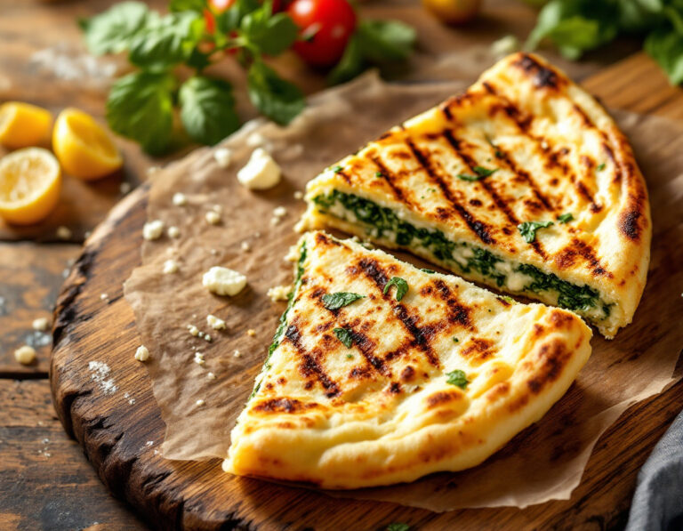 Receta de Gözleme Turco – Crepes Crujientes Rellenos