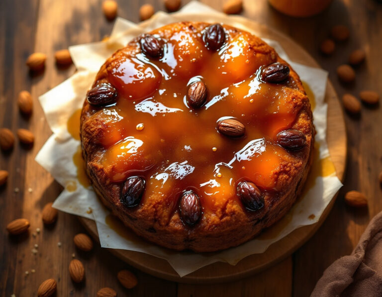 Tarta de Dátiles Tunecina – Pastel Auténtico Estilo Makroudh