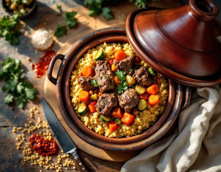 Receta de Cuscús Tunecino – Auténtico y Aromático