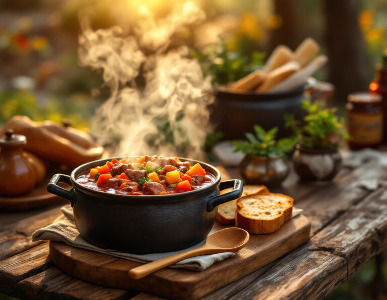 Receta de Goulash Húngaro en Caldero | Original de Hungría