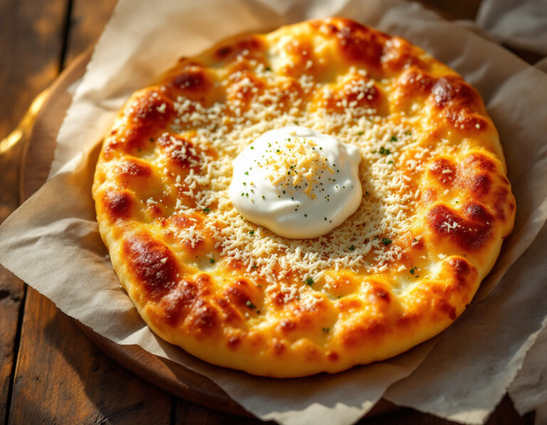 Lángos Húngaro – Tortita Frita Crujiente