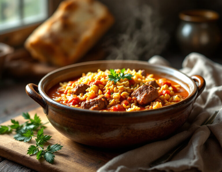 Receta de Arroz con Carne Húngaro – Auténtico y Sabroso