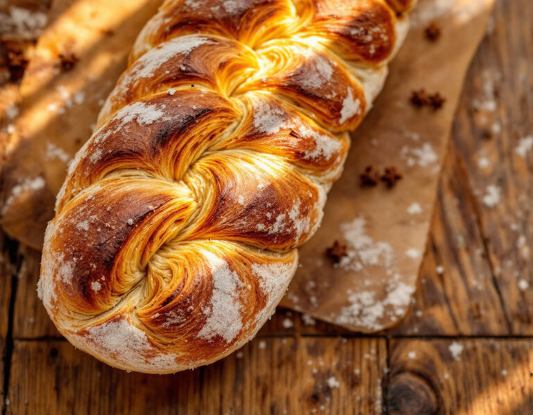 Trenza de Levadura de la Abuela – Inspirada en Etiopía