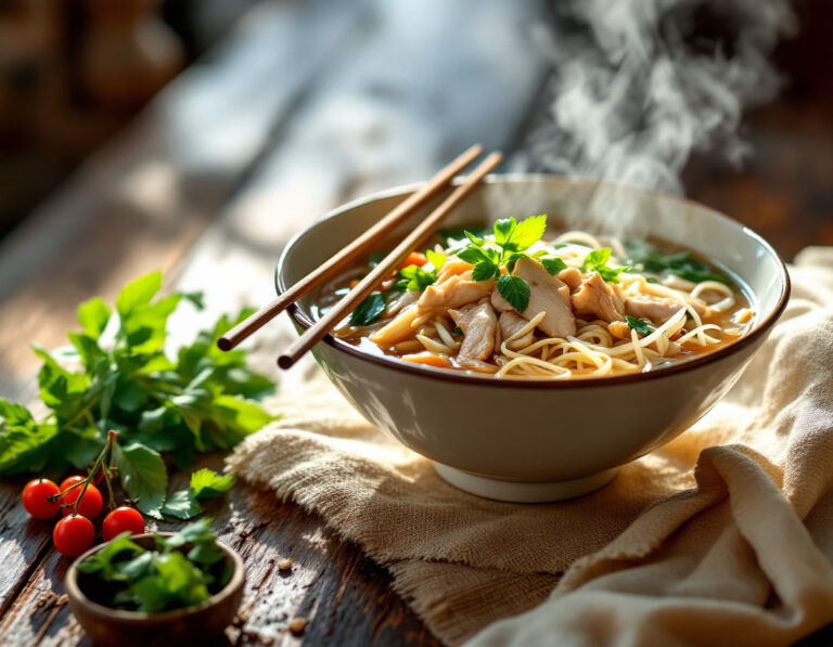 Sopa de Pollo Vietnamita – Pho Ga Auténtica