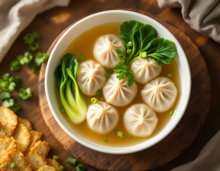 Sopa Wonton Auténtica – Cocina China Tradicional
